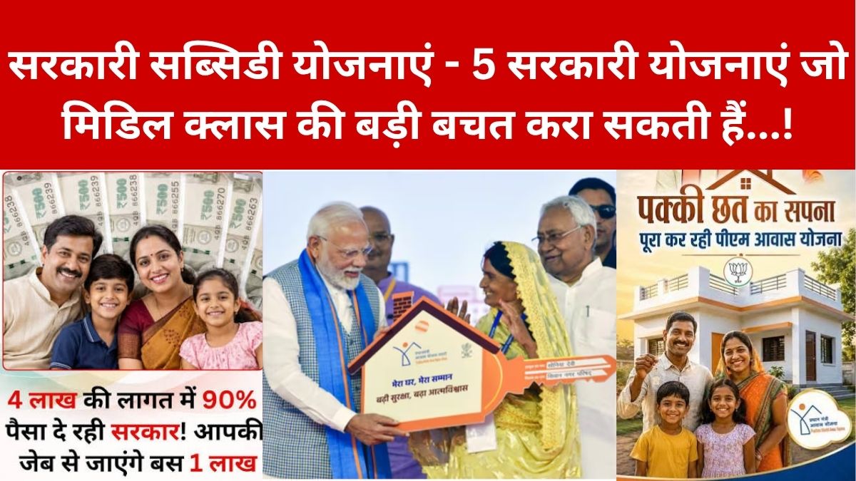 Government Subsidy Schemes